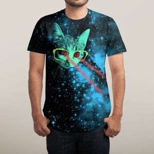 Laser Cat Shirt - Mister Mittens' Big Adventure